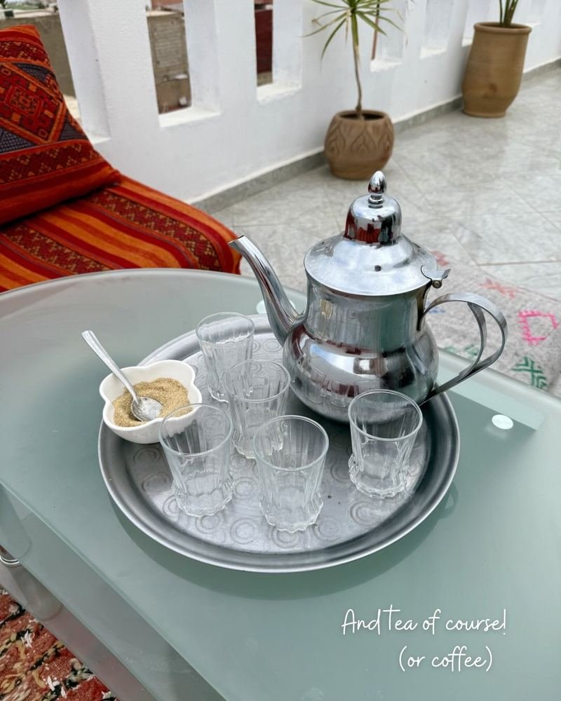 Thé à la menthe marocain