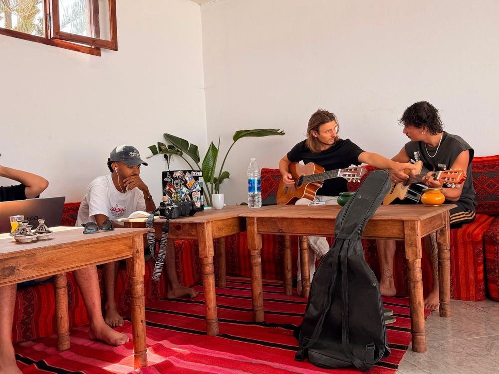Jam session au salon